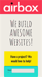 Mobile Screenshot of airboxstudios.com